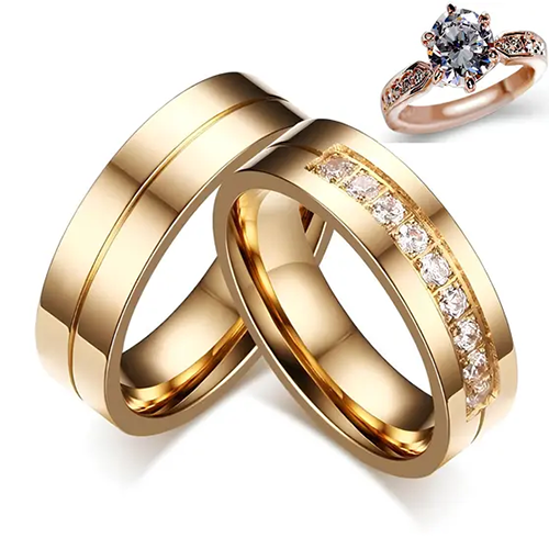 Alianças de ouro 18K